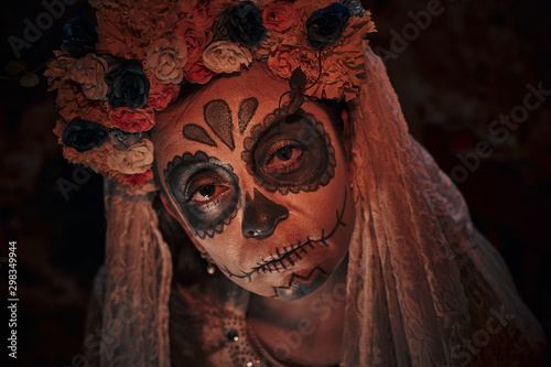 Day of dead celebration in Mexico photo