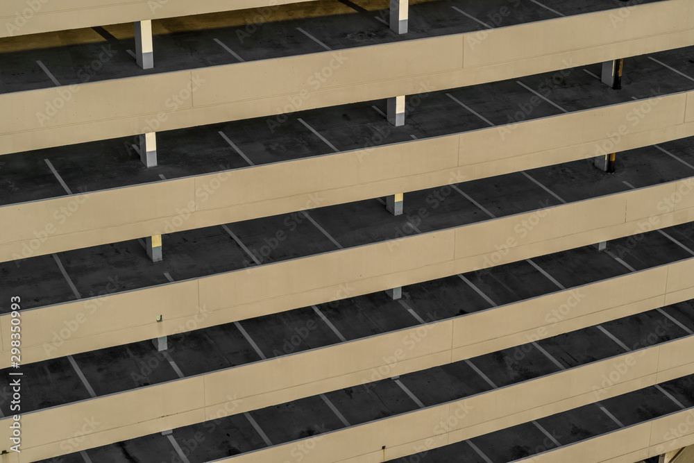 Parking garage, Buckhead, Atlanta, Georgia