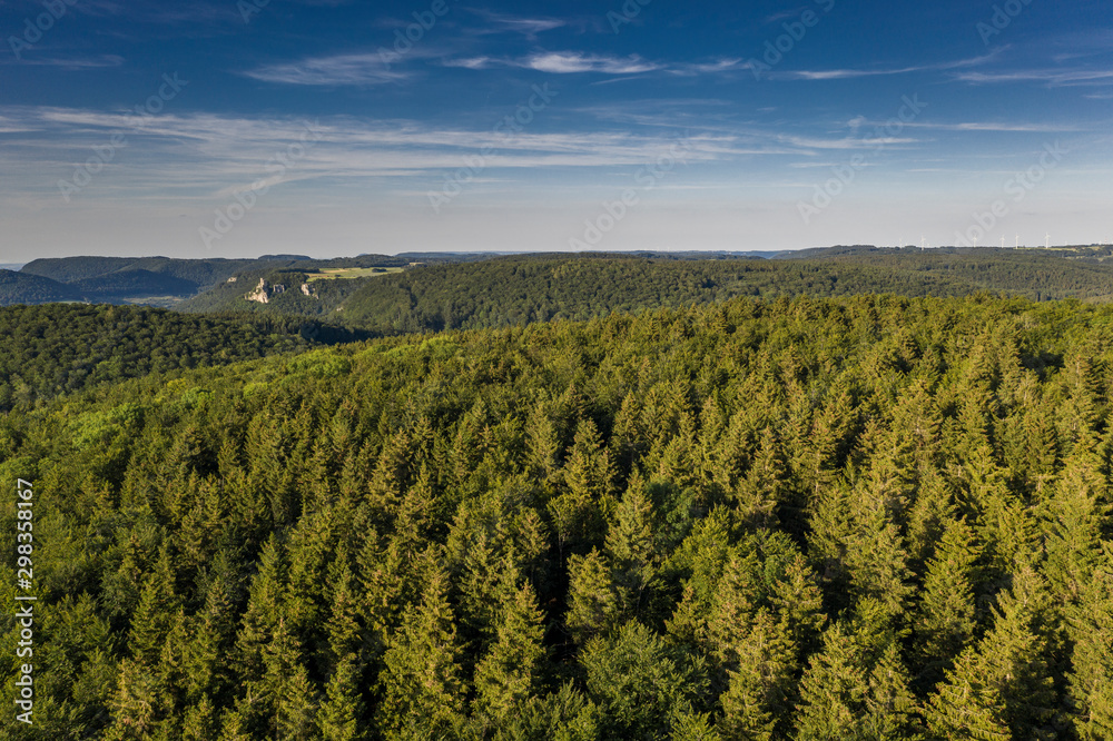 Feld - Wald - Wiesen - Luftaufnahme