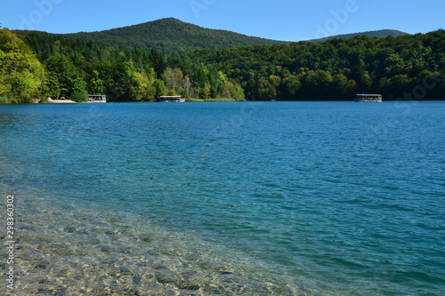 Fototapeta Naklejka Na Ścianę i Meble -  Park Narodowy jeziora Plitvickie, Chorwacja, UNESCO