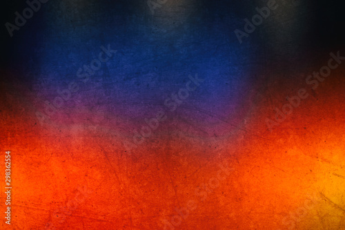 Abstract blurred background of mixed color color. Scratched stained and damaged surface.