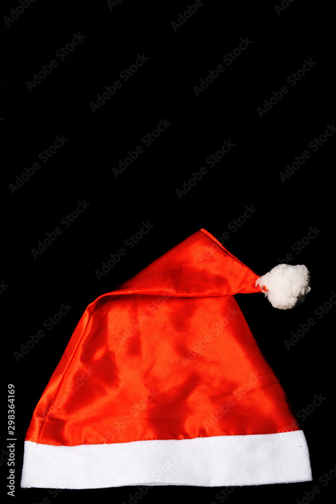 Christmas holidays composition on black texture background with copy space for your text. Christmas holidays composition on black texture background with copy space for your text.