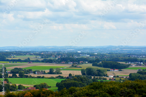 Blick vom Klimaturm in Melle, Niedersachsen 