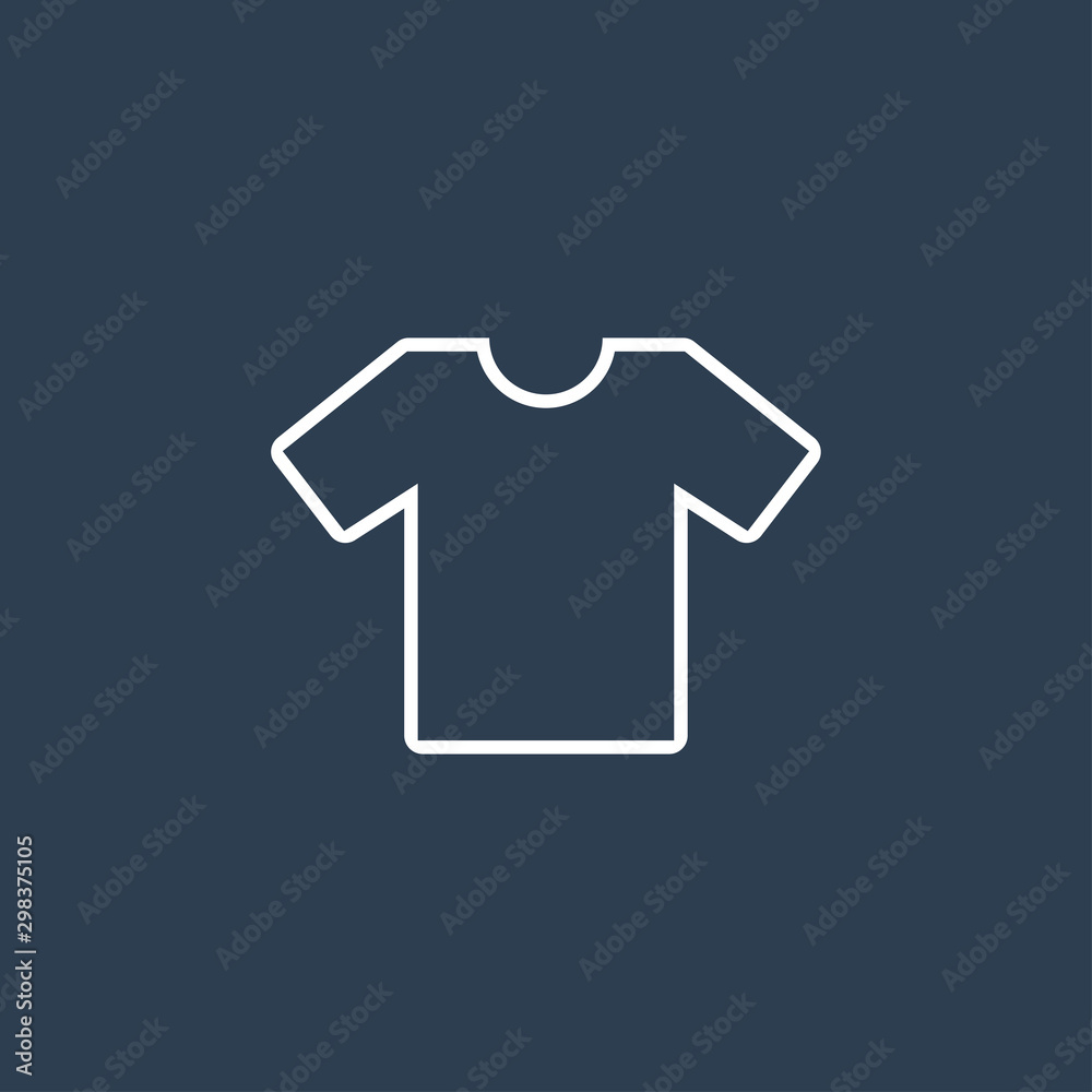 T-Shirt outline icon for web and mobile T-Shirt outline icon for web and mobile