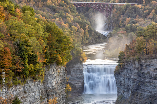 Letchworth Park Misty Middle Falls photo