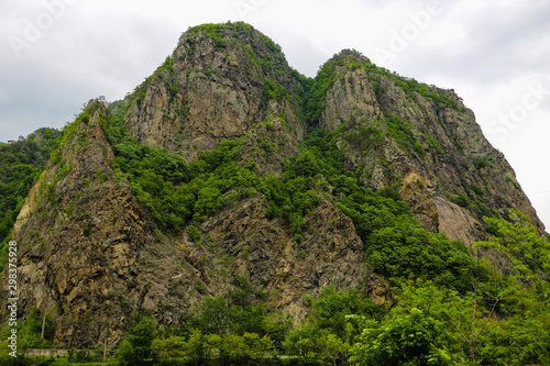 The Transfagarasan mountain road in Romania. nature