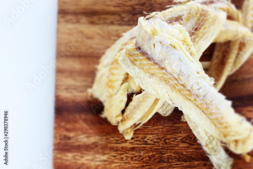 Korean food ingredient, dried cod fish