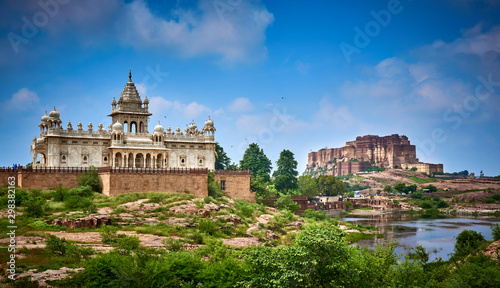 Jaswant Thada Mehrangarh Fort Jodhpur Rajasthan India