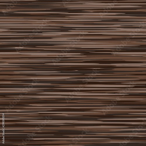 Dark Brown Marl Heather Texture Background. Vertical Blended Line Variegated Seamless Pattern. For T-Shirt Fabric, Faux Effect Jersey Viscose Textile. Triblend Melange Fibre All Over Print. Vector 