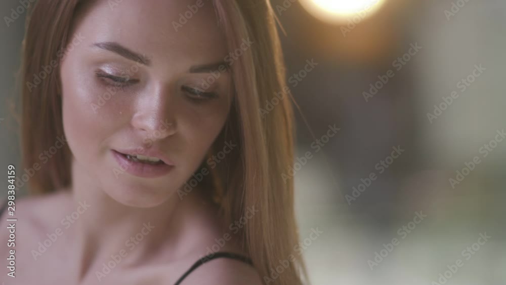 Girl chooses jewelry Girl chooses jewelry