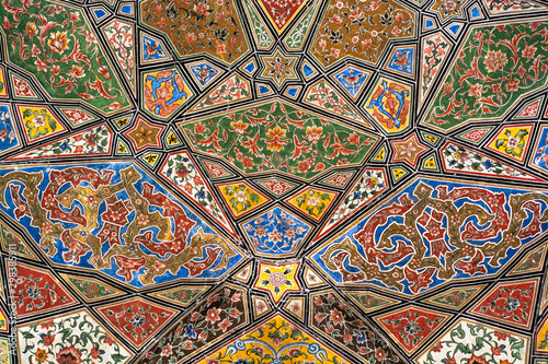 Geometric interior of the historic mosque