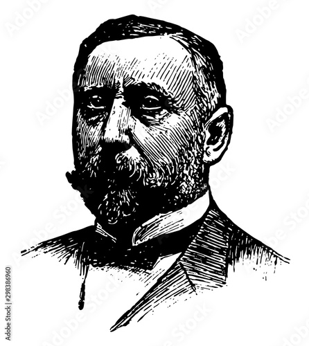 Alexander T. Brown, vintage illustration