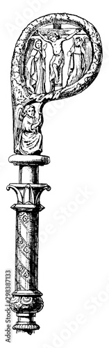 Crosier vintage illustration.