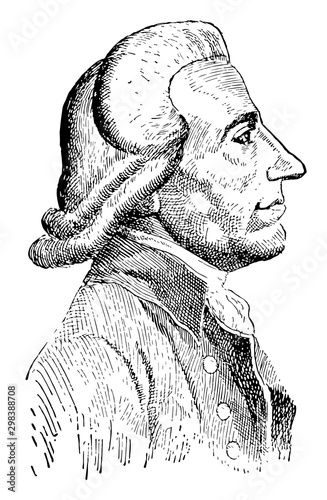 Emmanuel Joseph Sieys, vintage illustration