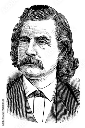 Benjamin T. Biggs, vintage illustration