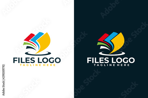 file logo icon vector isolated