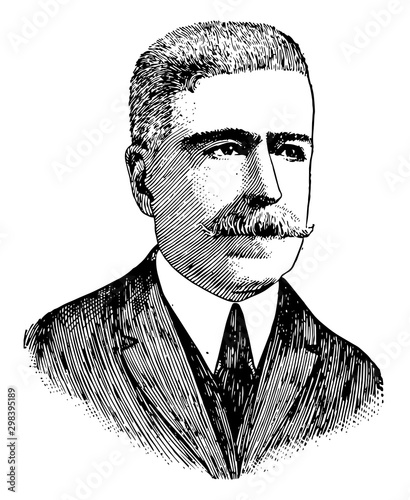 Vittorio Orlando, vintage illustration