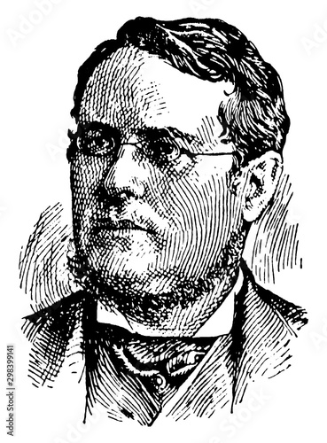 Hon. Edward Blake, vintage illustration