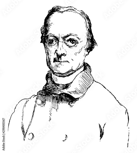 Charles Etienne Brasseur de Bourbourg, vintage illustration