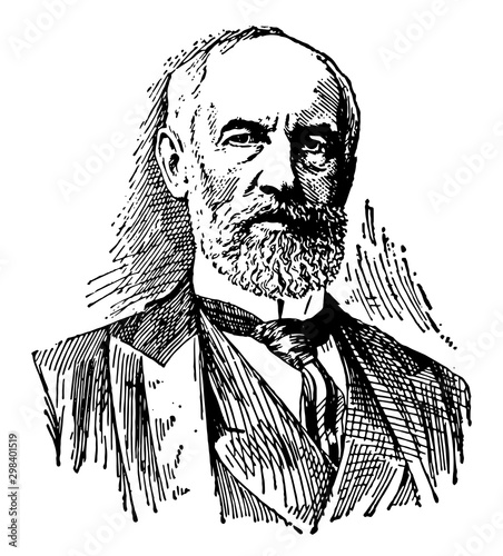G. Stanley Hall, vintage illustration