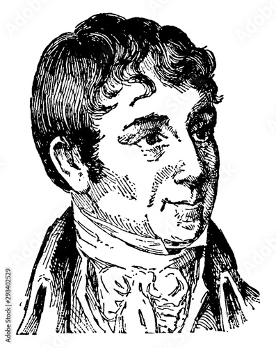 Charles B. Brown, vintage illustration