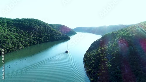 Croatia, Istra. Limski kanal / Lim cnhannel - Aerial shot #1 photo