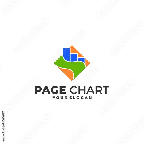 Page With Leaf and Circle Concept Vector Template. Free Download Page With Leaf and Circle Concept Vector Template. - GFXLoad