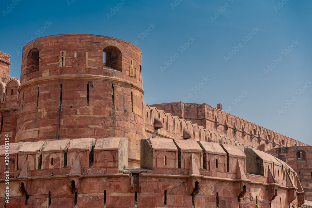 Agra Fort, Agra, Uttar Pradesh, India.