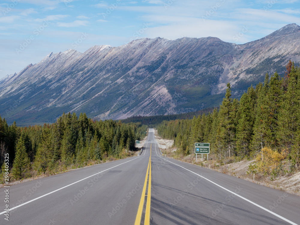 Fototapeta premium Icefields Parkway, Banff National Park