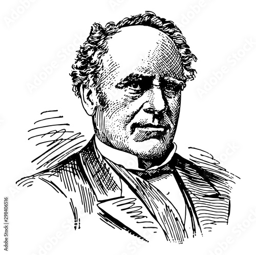 Joseph Howe, vintage illustration