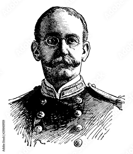 Charles Dwight Sigsbee, vintage illustration