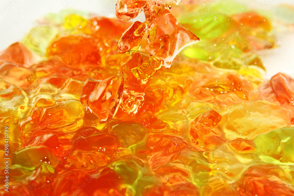 Jelly or gelatin Jelly or gelatin