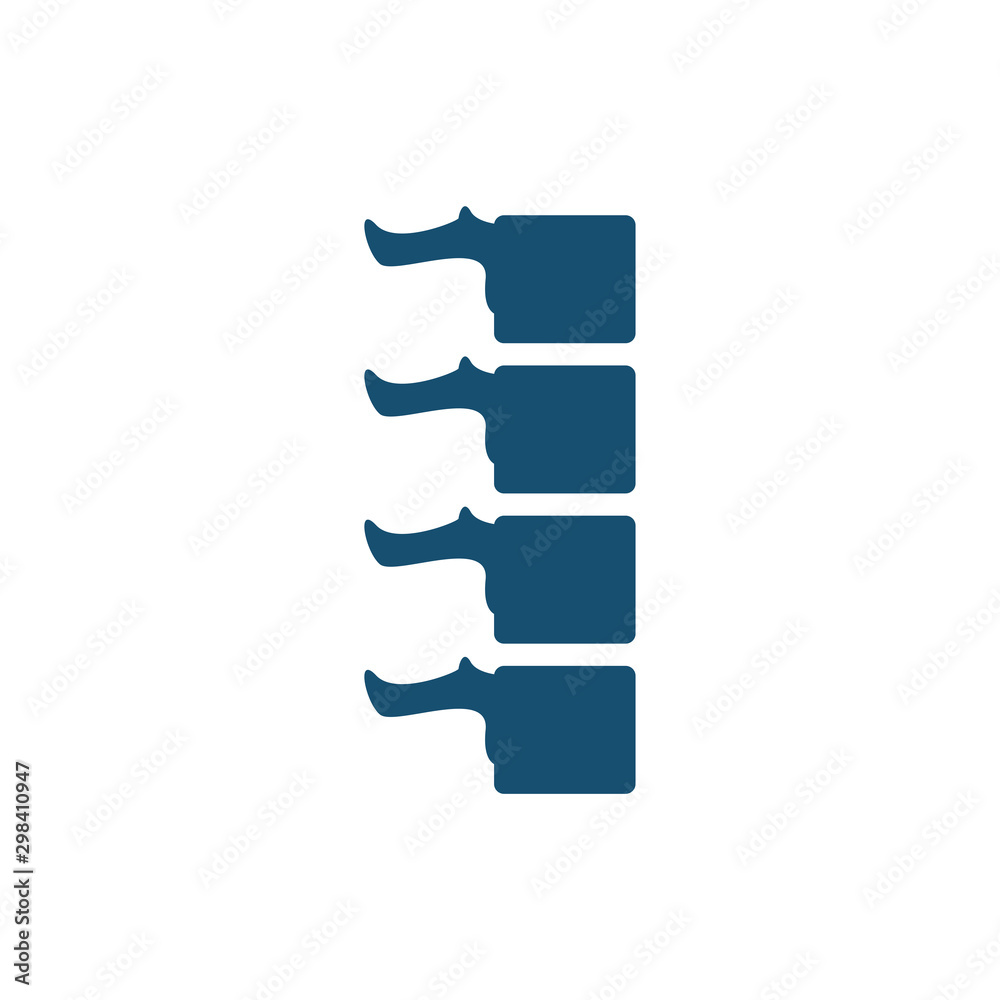 Chiropractic icon vector design template Chiropractic icon vector design template