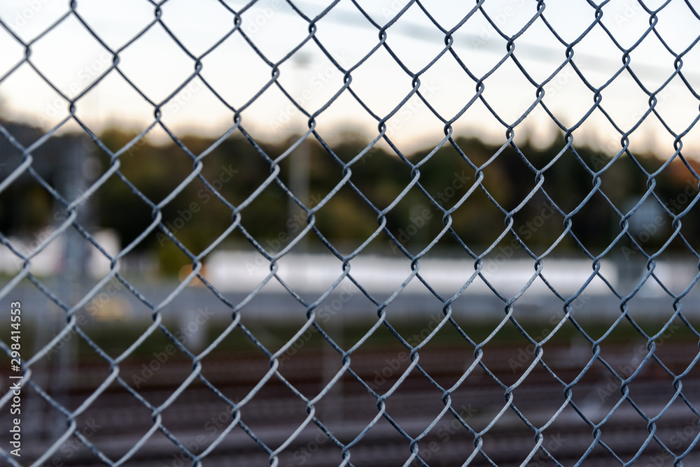 Fototapeta premium Rabitz's grid as a background