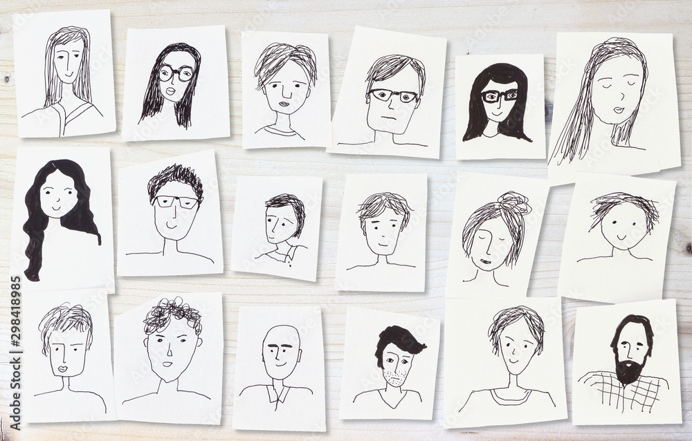 Gesichter Gesichter