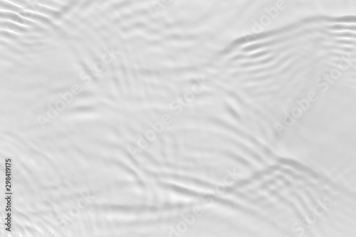 Water waves on the pool. Abstract background. Black and white concept.