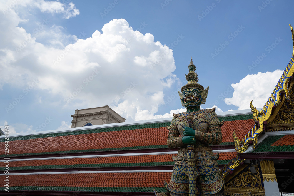 Fototapeta Grand palace and Wat phra keaw Bangkok,Thailand