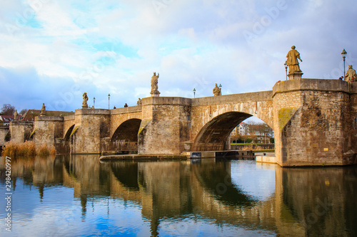 Würzburg , Sehenswürdigkeiten , Alte Mainbrücke