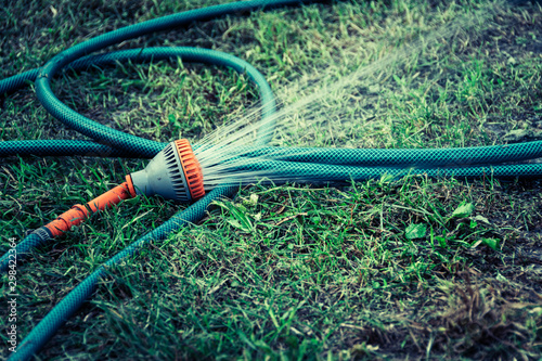 Garden green hose for lawn irrigation