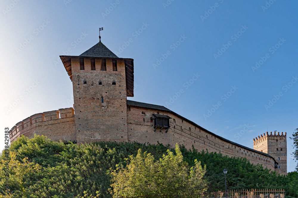 Die Burg Lutsk in Lutsk in der Ukraine 