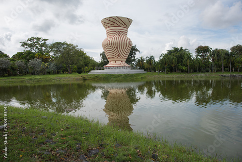 Park Nong Prajak Silpakom, in udon thani Thailand. photo