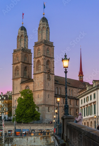 Walking around Zurich, Switzerland