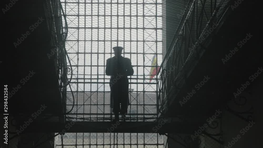 Prison building from Eastern Bloc during communist era (1940s, 1950s). Prison building from Eastern Bloc during communist era (1940s, 1950s).