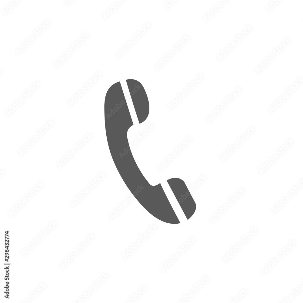 Phone icon vector isolated on white background. Telephone symbol for your design, logo, application, UI. Phone icon vector isolated on white background. Telephone symbol for your design, logo, application, UI.