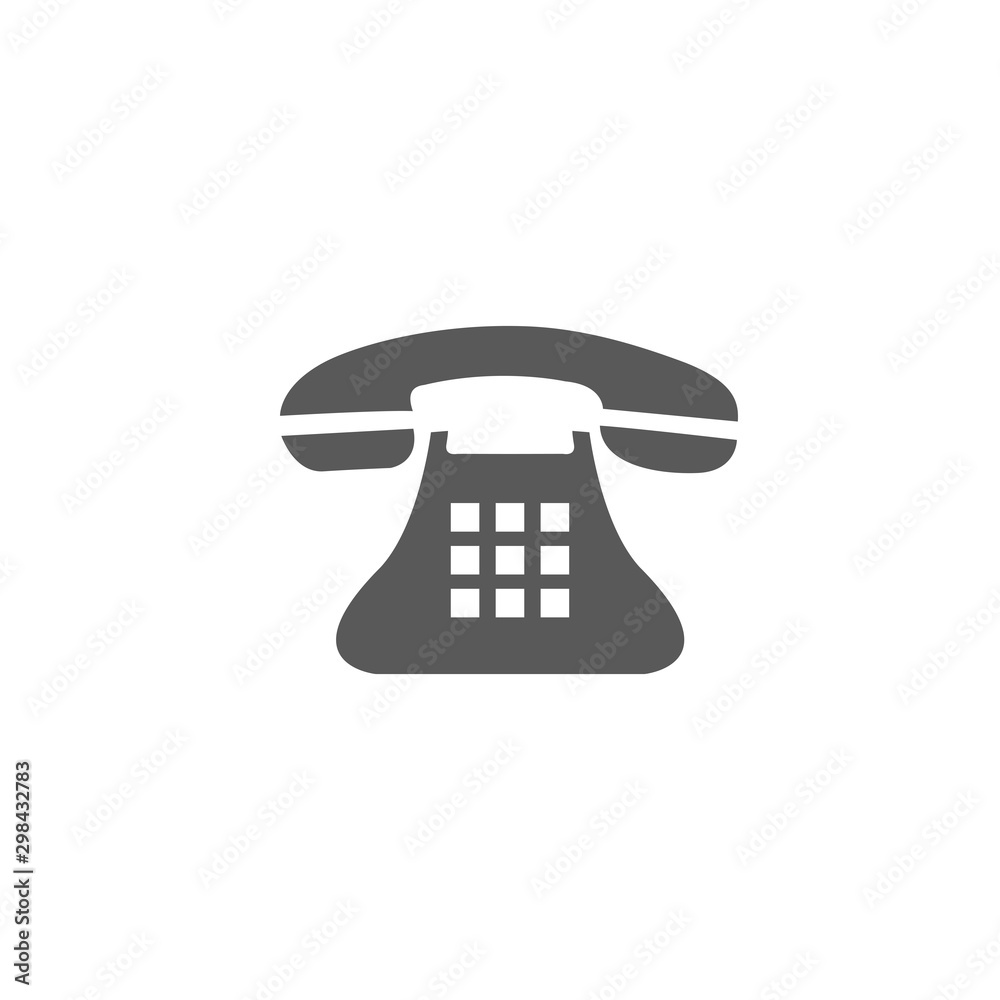 Phone icon vector isolated on white background. Telephone symbol for your design, logo, application, UI. Phone icon vector isolated on white background. Telephone symbol for your design, logo, application, UI.