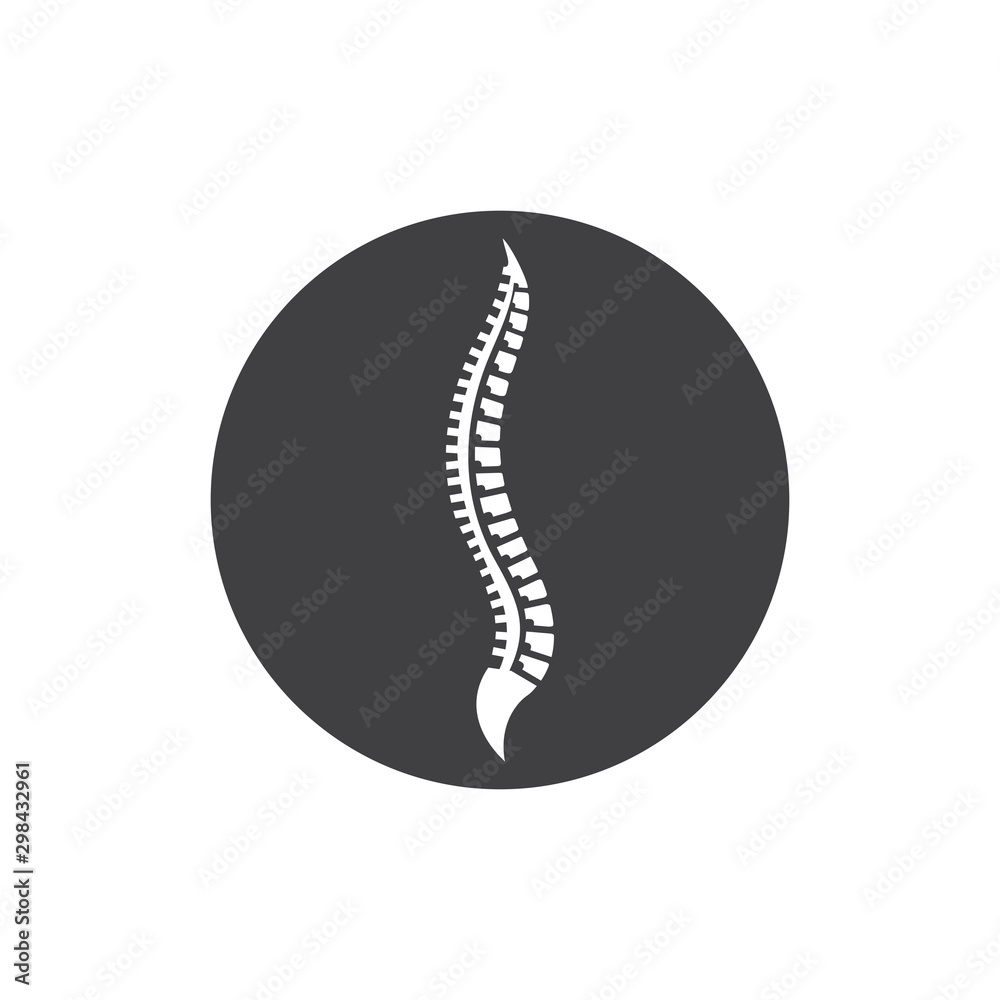 Spine Icon, Medical icon