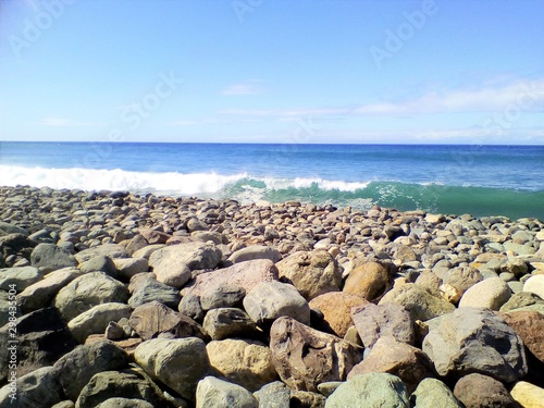 stones on the beach