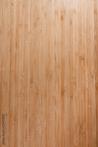Fototapeta Naklejka Na Ścianę i Meble -  Texture of board with veneered flooring made of bamboo. Bamboo background