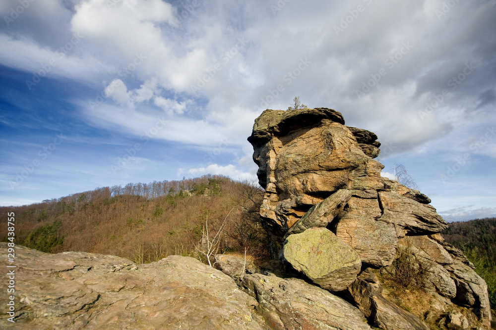 Felsen in der Wachau Felsen in der Wachau