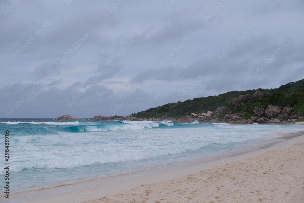 Beautiful Seychelles beach